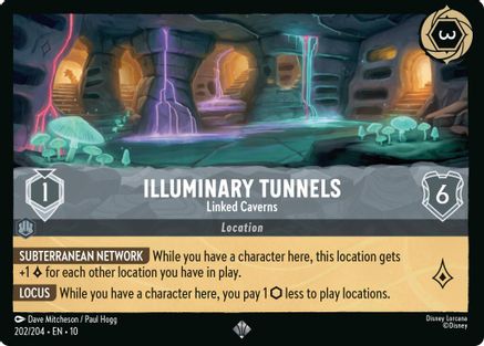 Illuminary Tunnels - Linked Caverns (202/204) Whispers in the Well (Cold Foil)