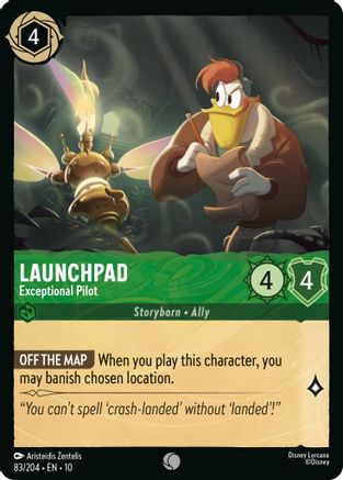 Launchpad - Exceptional Pilot (83/204) Whispers in the Well (Non-Foil)