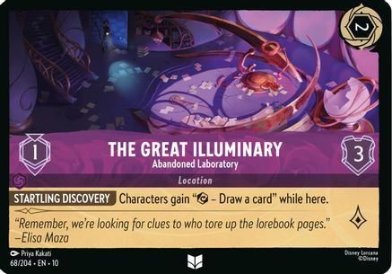 The Great Illuminary - Abandoned Laboratory (69/204) Whispers in the Well (Cold Foil)