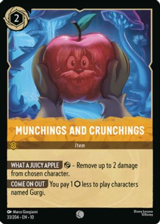 Munchings and Crunchings (33/204) Whispers in the Well (Cold Foil)