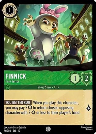 Finnick - Tiny Terror (74/204) Whispers in the Well (Cold Foil)