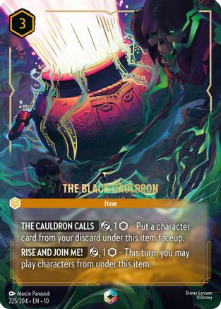 The Black Cauldron (Enchanted) (225/204) Whispers in the Well ()