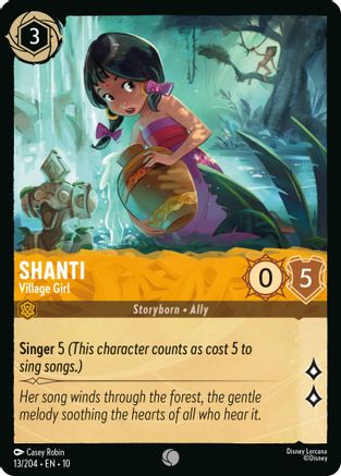 Shanti - Village Girl (13/204) Whispers in the Well (Cold Foil)