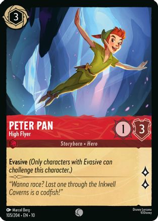 Peter Pan - High Flyer (105/204) Whispers in the Well (Non-Foil)