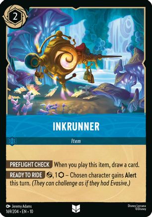 Inkrunner (169/204) Whispers in the Well (Cold Foil)