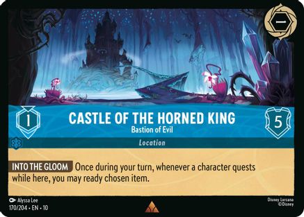 Castle of the Horned King - Bastion of Evil (170/204) Whispers in the Well (Cold Foil)