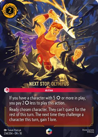 Next Stop, Olympus (Enchanted) (234/204) Whispers in the Well ()