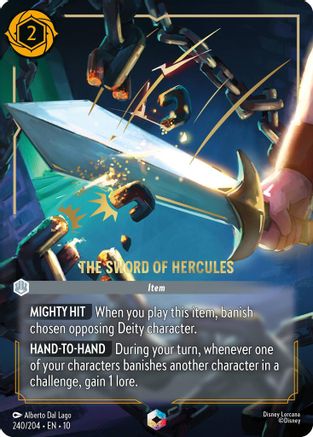 The Sword of Hercules (Enchanted) (240/204) Whispers in the Well ()