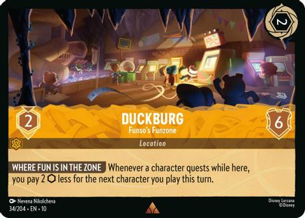 Duckburg - Funso's Funzone (34/204) Whispers in the Well (Cold Foil)