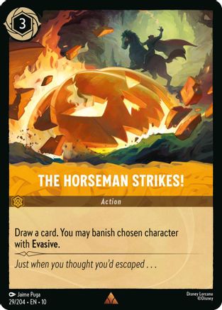 The Horseman Strikes! (29/204) Whispers in the Well (Cold Foil)