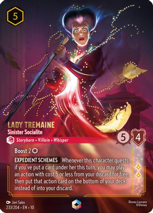 Lady Tremaine - Sinister Socialite (Enchanted) (233/204) Whispers in the Well ()