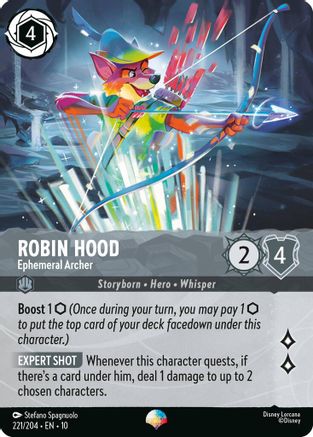 Robin Hood - Ephemeral Archer (Epic) (221/204) Whispers in the Well ()