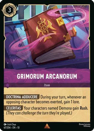 Grimorum Arcanorum (67/204) Whispers in the Well (Cold Foil)