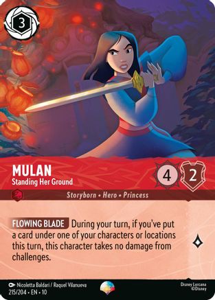 Mulan - Standing Her Ground (Epic) (215/204) Whispers in the Well ()