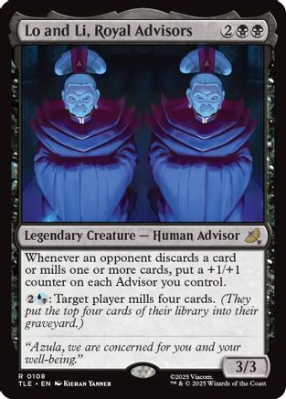Lo and Li, Royal Advisors (TLE-108) - Avatar: The Last Airbender: Eternal-Legal