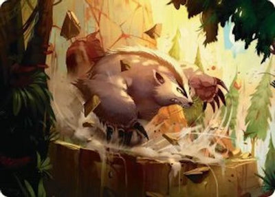 Badgermole Art Card (ASTLA-012) - Art Series: Avatar: The Last Airbender