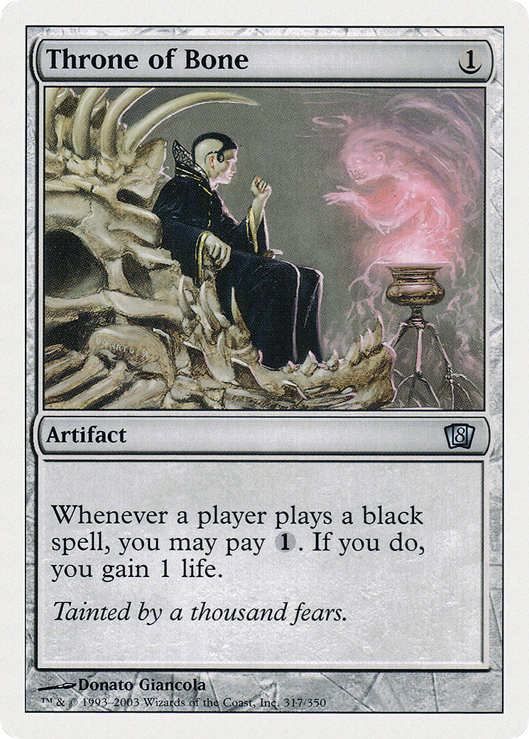 Throne of Bone (8ED-317) - 8th Edition