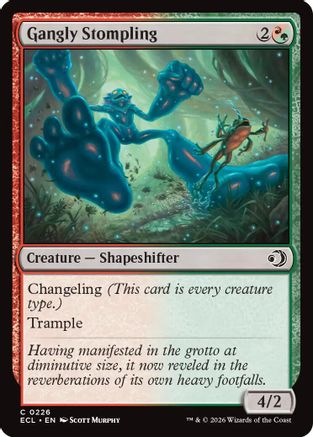 Gangly Stompling (ECL-226) - Lorwyn Eclipsed