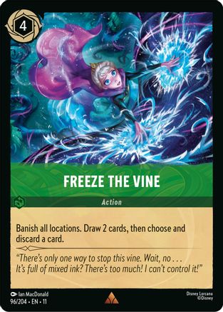 Freeze the Vine (96/204) Winterspell (Cold Foil)
