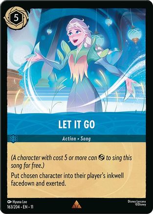 Let It Go (163/204) Winterspell (Cold Foil)