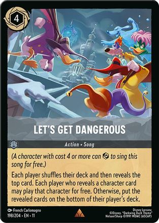 Let's Get Dangerous (198/204) Winterspell (Cold Foil)