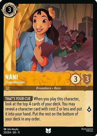 Nani - Stage Manager (20/204) Winterspell (Cold Foil)