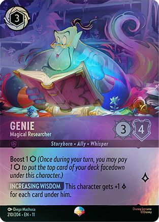 Genie - Magical Researcher (Epic) (210/204) Winterspell ()