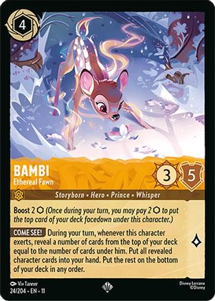 Bambi - Ethereal Fawn (24/204) Winterspell (Non-Foil)