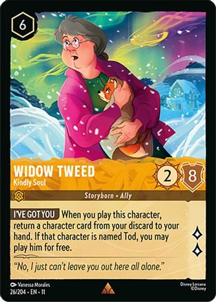 Widow Tweed - Kindly Soul (26/204) Winterspell (Cold Foil)