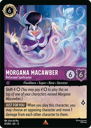 Morgana Macawber - Reformed Spellcaster (47/204) Winterspell (Cold Foil)