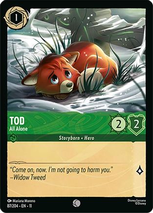 Tod - All Alone (87/204) Winterspell (Non-Foil)
