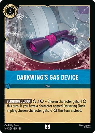 Darkwing's Gas Device (169/204) Winterspell (Non-Foil)