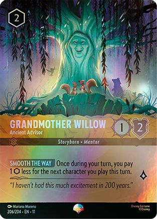 Grandmother Willow - Ancient Advisor (Epic) (206/204) Winterspell ()