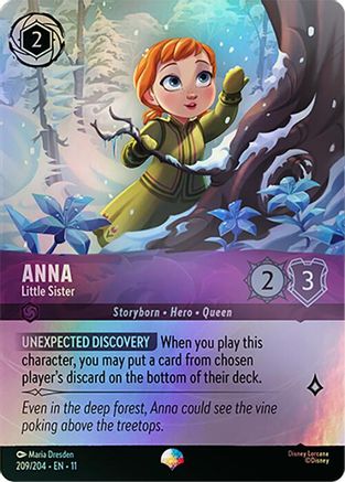 Anna - Little Sister (Epic) (209/204) Winterspell ()
