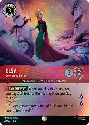 Elsa - Concerned Sister (Epic) (215/204) Winterspell ()