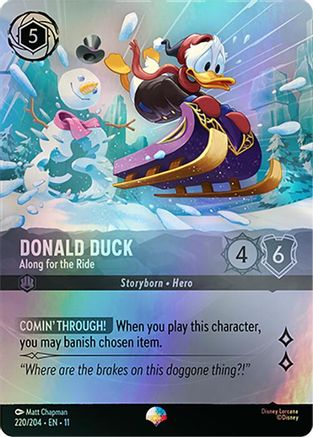 Donald Duck - Along for the Ride (Epic) (220/204) Winterspell ()