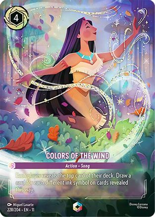 Colors of the Wind (Enchanted) (228/204) Winterspell ()