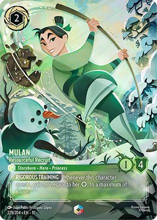 Mulan - Resourceful Recruit (Enchanted) (229/204) Winterspell ()