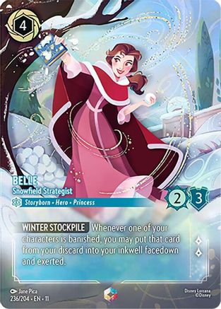 Belle - Snowfield Strategist (Enchanted) (236/204) Winterspell ()