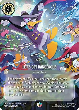 Let's Get Dangerous (Enchanted) (240/204) Winterspell ()