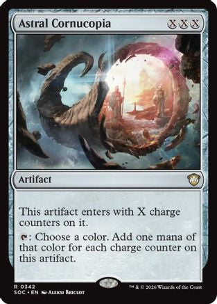 Astral Cornucopia (SOC-342) - Commander: Secrets of Strixhaven