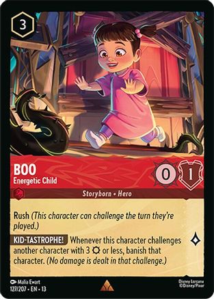 Boo - Energetic Child (127/207) Attack of the Vine (Cold Foil)