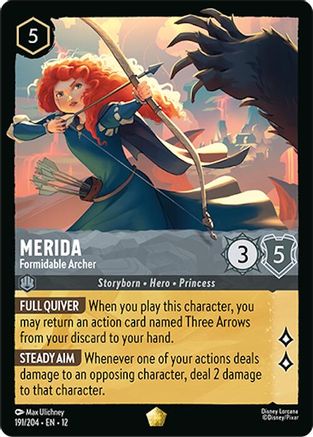 Merida - Formidable Archer (191/204) Wilds Unknown (Non-Foil)