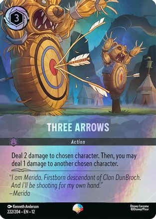 Three Arrows (Epic) (222/204) Wilds Unknown ()
