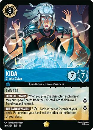 Kida - Crystal Scion (160/204) Wilds Unknown (Non-Foil)