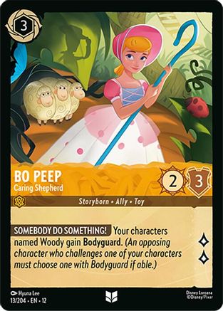 Bo Peep - Caring Shepherd (13/204) Wilds Unknown (Non-Foil)