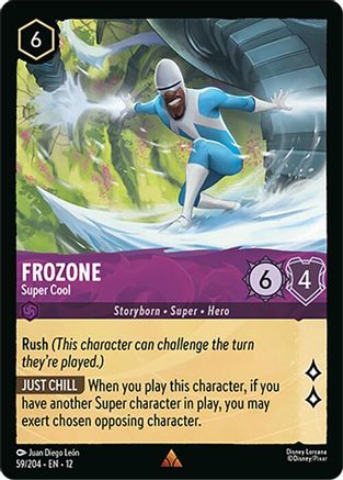 Frozone - Super Cool (59/204) Wilds Unknown (Non-Foil)
