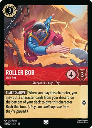Roller Bob - Sid's Toy (113/204) Wilds Unknown (Cold Foil)
