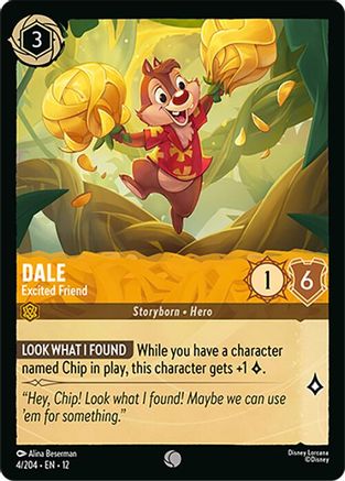 Dale - Excited Friend (4/204) Wilds Unknown (Cold Foil)