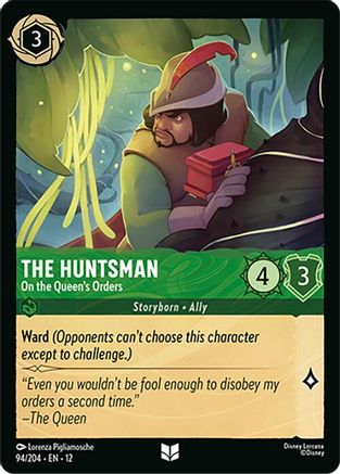 The Huntsman - On the Queen's Orders (94/204) Wilds Unknown (Cold Foil)